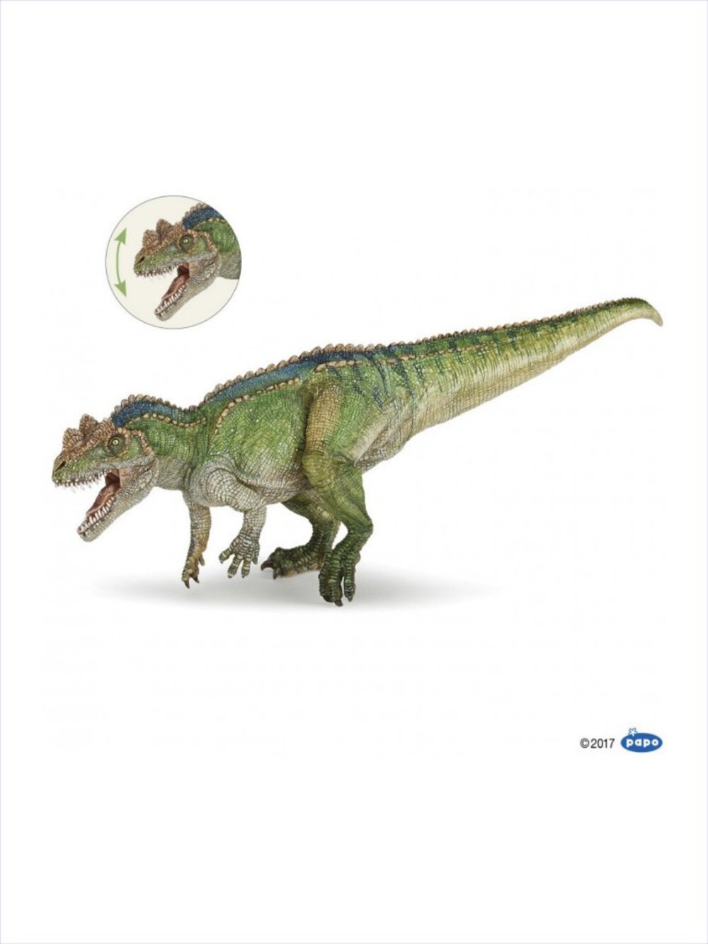 Papo Ceratosaurus Dinosaur (55061) Animal Figurine New w/Tag Age 3+